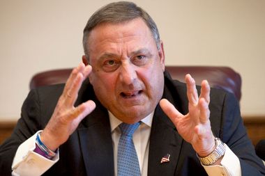 Image for Tea Party Gov. Paul LePage to reject bill increasing access to lifesaving drug