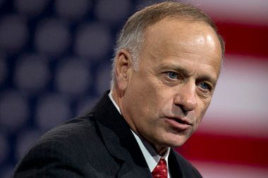 Image for Tea Party congressman Steve King is pretty sure that gay people are going to hell