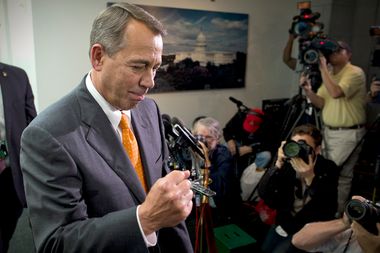 Image for Tea Party's new theory: Boehner sabotaged them on purpose!
