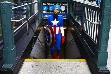 Image for What I learned as Captain America in a turban