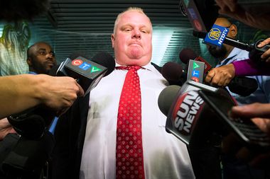 Image for Butt-groping, bachelorette parties and rape threats: Rob Ford's non-crack scandals!