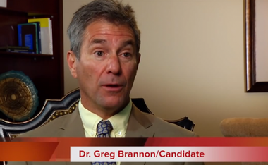 Image for Tea Party candidate Greg Brannon: Obamacare is part of a global conspiracy