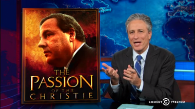Image for Jon Stewart ridicules Fox News' pathetic defense of Chris Christie