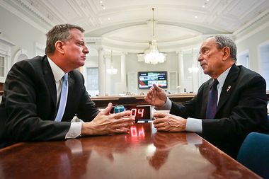 Image for De Blasio's impossible task: Fix Bloomberg's New York