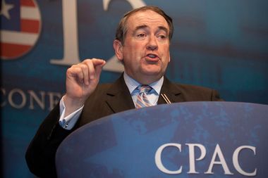 Image for Mike Huckabee at CPAC: America must “repent” before it receives god’s “fiery judgment”