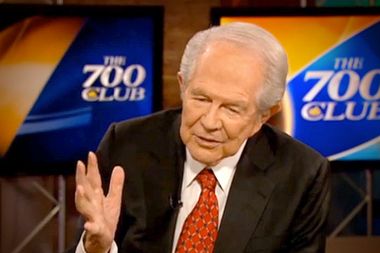Image for Pat Robertson says husbands who do dishes should be rewarded by their wives with sex