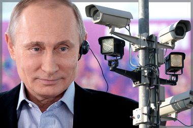 Image for Big Brother gets the gold! How Putin gave the Olympics a totalitarian makeover