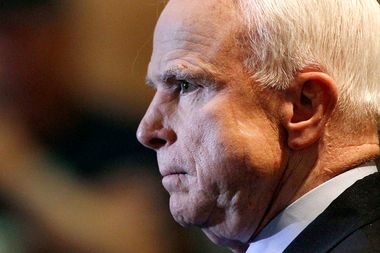 Image for John McCain reverses course, hints he'll run again