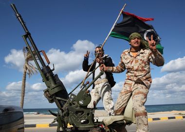Mideast Libya Weapons Free for All
