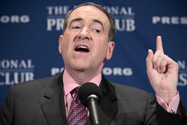 Image for Homophobe in denial: Why it's important to call Mike Huckabee the H word