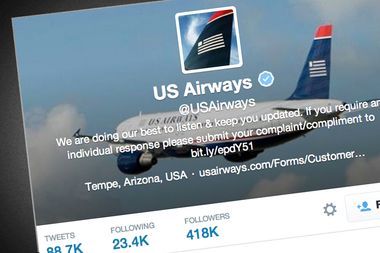 Image for U.S. Airways just sent out the worst tweet in the history of Twitter