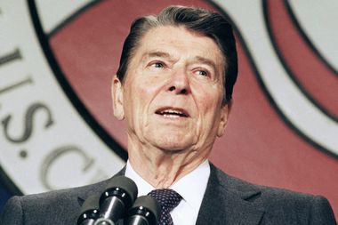 Image for Conservative columnist wants to rename Washington's football team after Ronald Reagan