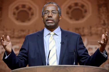 Image for Is the conservative love affair with Ben Carson coming to an end?