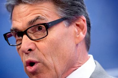 Image for Rick Perry's cold-blooded health care claim: Texans like being uninsured!
