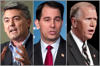 Image for GOP goons suddenly run scared: What three anti-women warriors want to hide