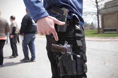 Image for Gun extremists' ghastly new low: A fight over 