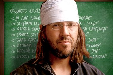 Image for David Foster Wallace's mind-blowing creative nonfiction syllabus: 