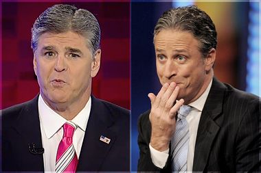 Image for Jon Stewart vs Sean Hannity: We all know who the real 