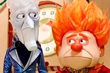 Image for Heat Miser and Snow Miser fiction: Salon's two-sentence holiday stories, starring the brilliant Xmas special duo