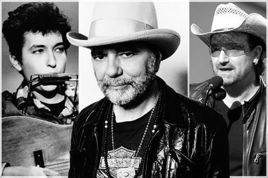 Bob Dylan, Daniel Lanois, Bono