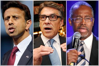 Bobby Jindal, Rick Perry, Ben Carson
