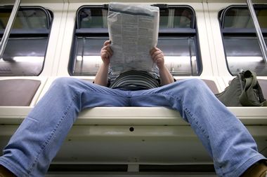 Image for Manspreading is sexy now? New study says we actually love it when men — and women — take up more space