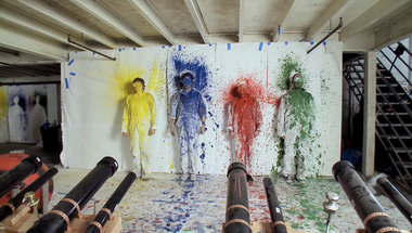 Image for What went viral 5 years ago today: OK Go's hypnotizing Rube Goldberg machine 