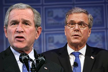 George W. Bush and Jeb Bush