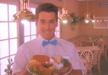 Image for 10 vintage restaurant commercials that will remind you how weird the '90s were