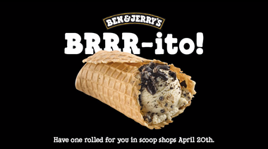 Image for Ben & Jerry's spectacular 4/20 creation: The 