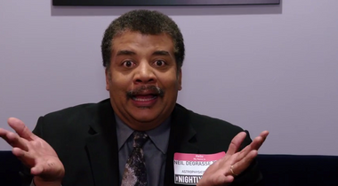 Image for Neil deGrasse Tyson gets stumped by Larry Wilmore in epic 