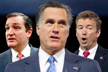 Ted Cruz, Mitt Romney, Rand Paul