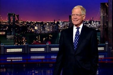 Image for David Letterman says goodnight with sincere thanks, fond memories and a few final great jokes