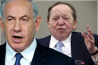 Benjamin Netanyanu, Sheldon Adelson