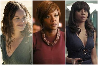 Ruth Wilson, Viola Davis, Taraji P. Henson