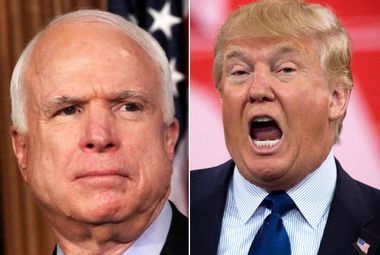 Image for Trump lashes out at McCain on health care vote