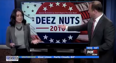 Image for This supercut of news anchors earnestly discussing “Deez Nuts” is exactly what was missing from your life