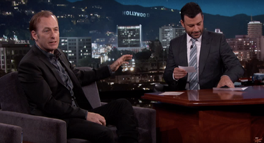 Image for Bob Odenkirk forces Jimmy Kimmel to ask him the questions everyone is too afraid to ask