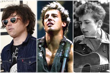 Ryan Adams, Bruce Springsteen, Bob Dylan