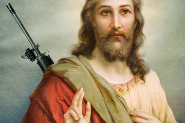 Jesus With Gun