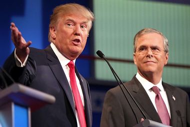 Donald Trump, Jeb Bush