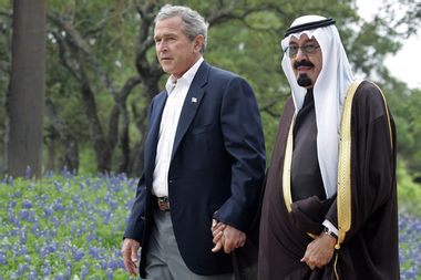 George W. Bush, Crown Prince Abdullah