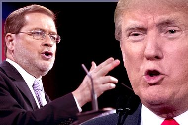 Grover Norquist, Donald Trump