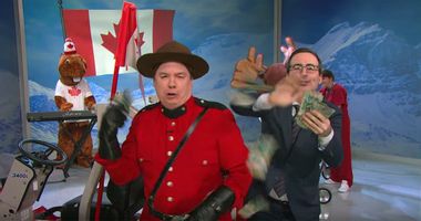 John Oliver mike meyers Canada