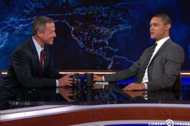 Image for Trevor Noah can't save Martin O'Malley: The 