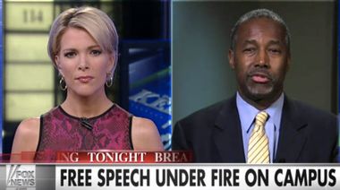 Image for Ben Carson and Megyn Kelly flip out over 
