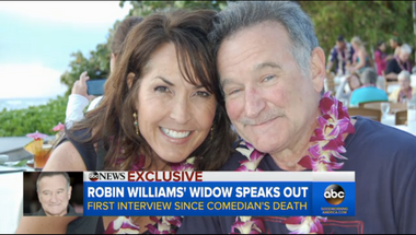 Image for Robin Williams' widow opens up about legal battle over his estate: 