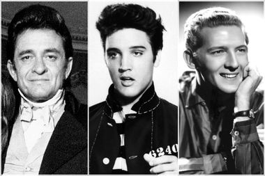 Johnny Cash, Elvis Presley, Jerry Lee Lewis