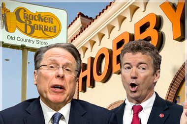 Bruce PreWayne LaPierre, Rand Paul