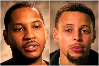Carmelo Anthony, Stephen Curry